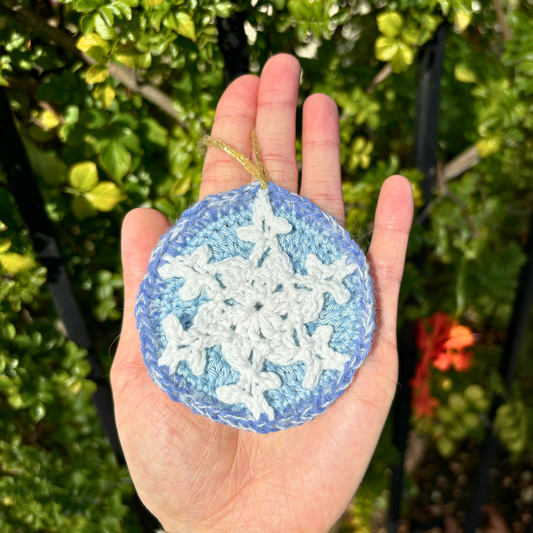 Winter Snowflake Ornament